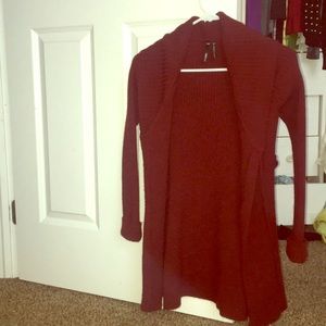 Red small women’s cardigans